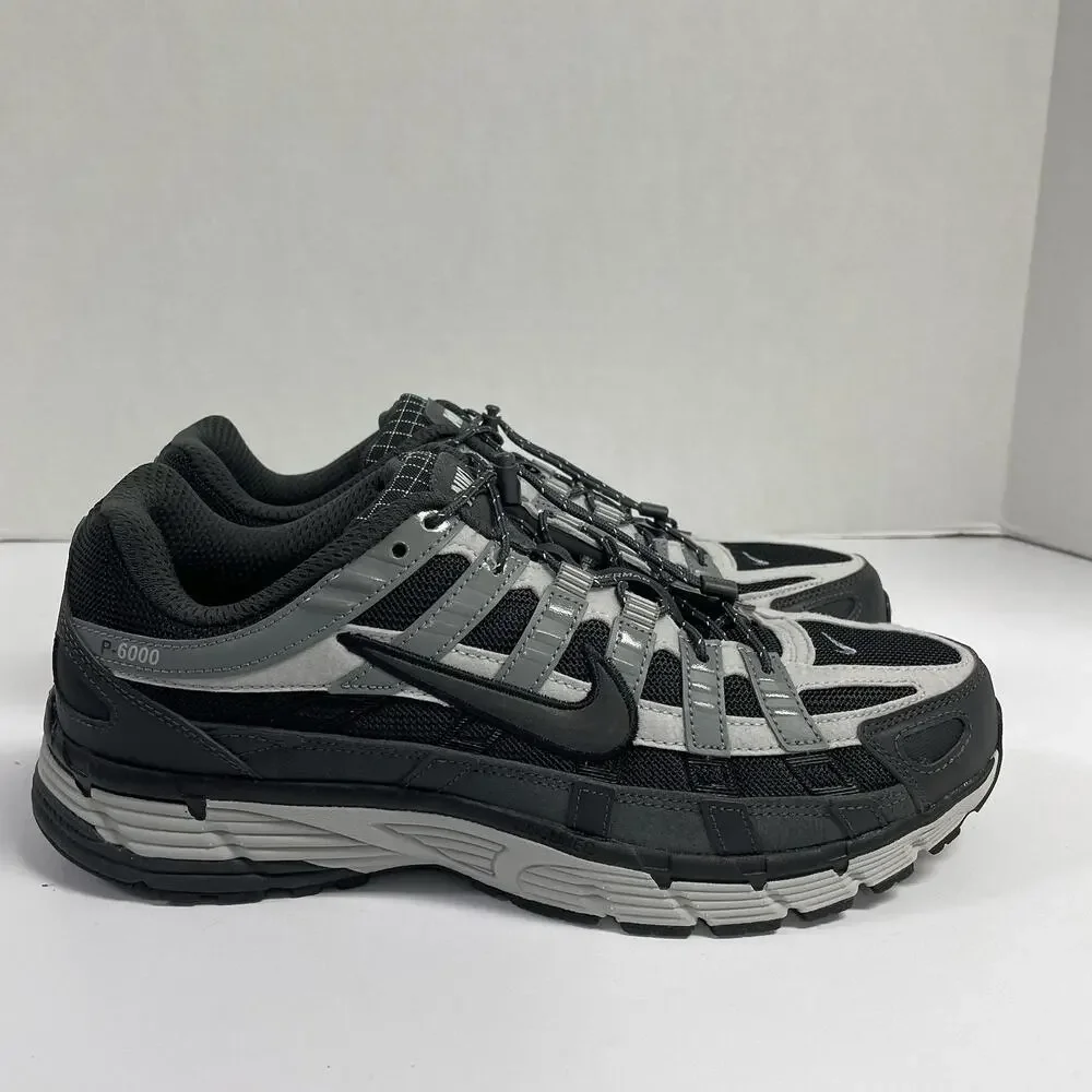 Nike P-6000 Premium Anthracite Smoke Grey HQ3818 001 Size 9.5 Men Mesh Runner